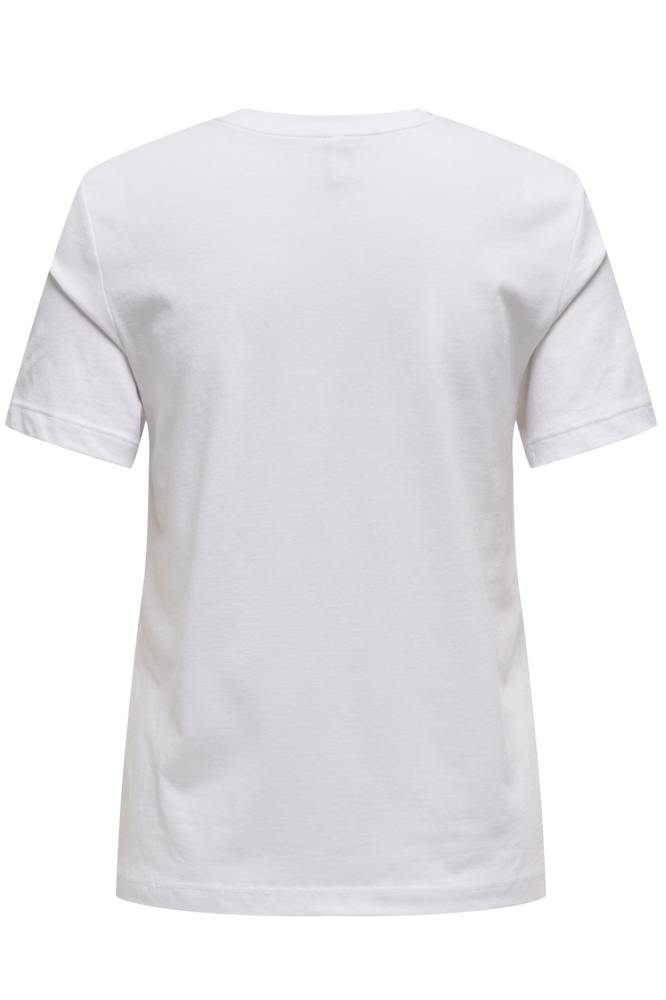 ONLEMMA LIFE REG S/S LADY TOP BOX J 15329752 BRIGHT WHITE/BAG